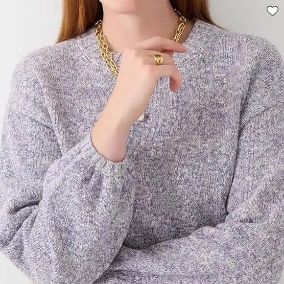 Jcrew puff sleeve sweater - Picture 2 of 9